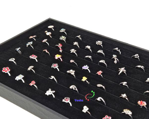 Vorlagebrett Schmuckkasten Schmucklade Schmucktablett Schaukasten für Ringe
